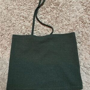 Dark green Sparkly top